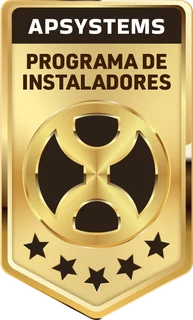 Insignia del Programa de Instaladores APsystems